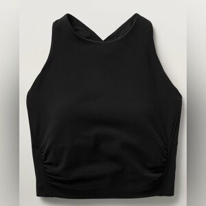 ATHLETA CONSCIOUS TWIST CROP BRA D-DD